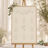 Sitzplan Hochzeit Porträt Brin bohème foto N° 1