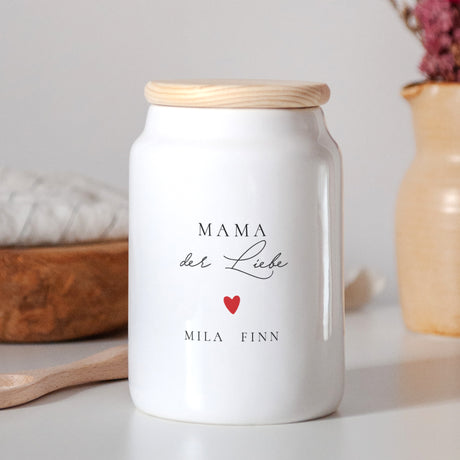 Keramiktopf Objekte 65 cl Mama der Liebe VI
