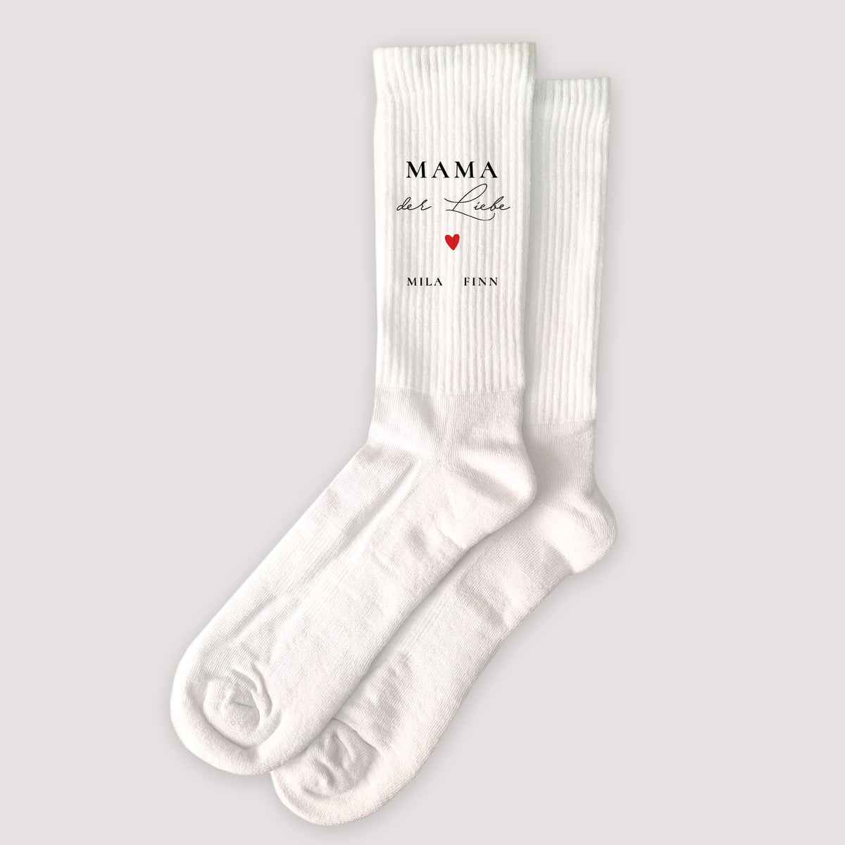 Damensocken Weiße Mama der Liebe VI foto N° 1