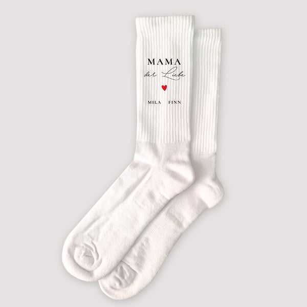 Damensocken Weiße Mama der Liebe VI foto