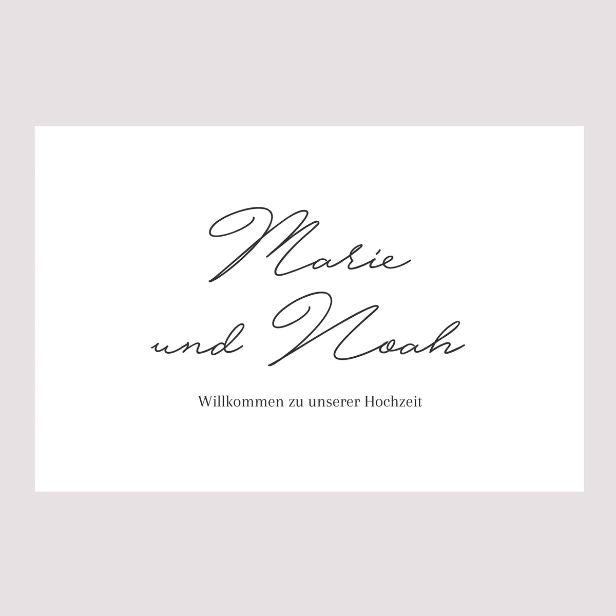 Begrüßungstafel Hochzeit Landschaft 90 x 60 cm Goldkranz Gypsophila foto N° 2
