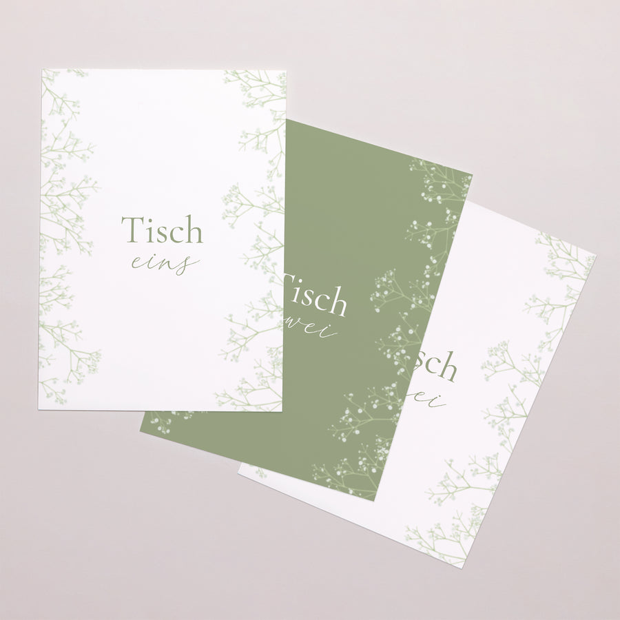 Tischnummern Hochzeit Rechteck Es ist Sommer! foto