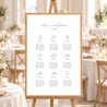 Sitzplan Hochzeit Porträt Mama und Papa Zweig foto N° 1