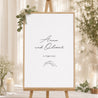 Begrüßungstafel Hochzeit Porträt 60 x 90 cm Mama und Papa Zweig foto N° 1