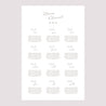 Sitzplan Hochzeit Porträt 60 x 90 cm Mama und Papa heiraten II foto N° 2