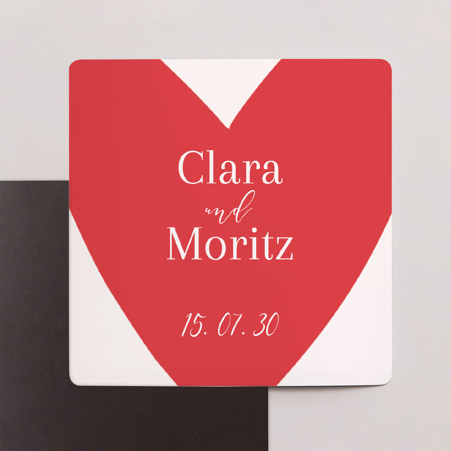 Save the date Karte Hochzeit Satz von 9, magnetisch. foto
