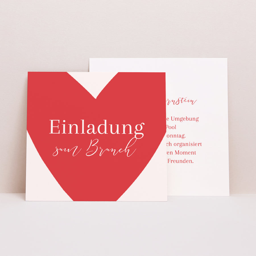 Beilegekarte Hochzeit Quadrat foto