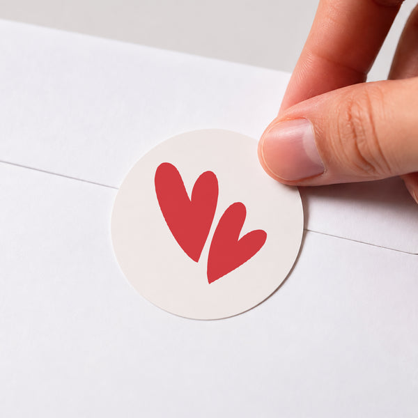 Sticker Hochzeit Rund Amor Amor foto