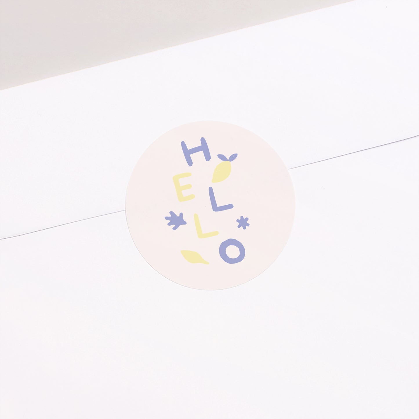 Sticker Geburt Rund foto N° 1