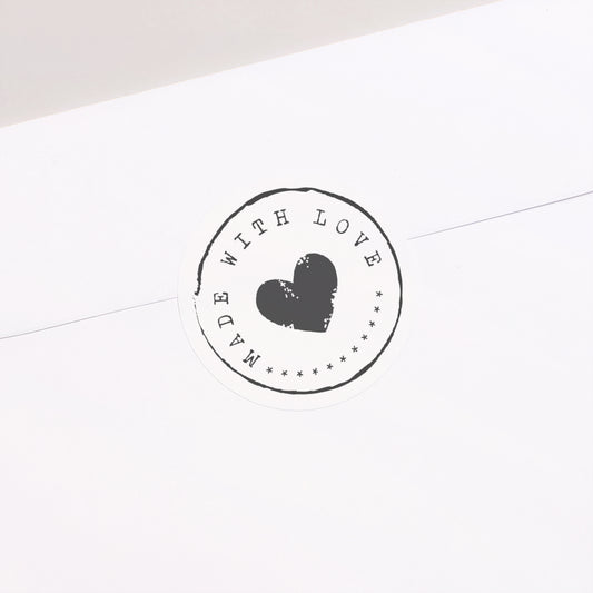 Sticker Geburt Rund Fotografisches Full House foto