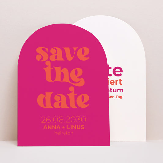 Save the date Karte Hochzeit Kleine Arche foto