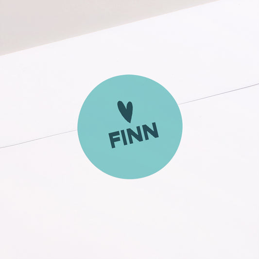Sticker Geburt Rund Flashy II foto