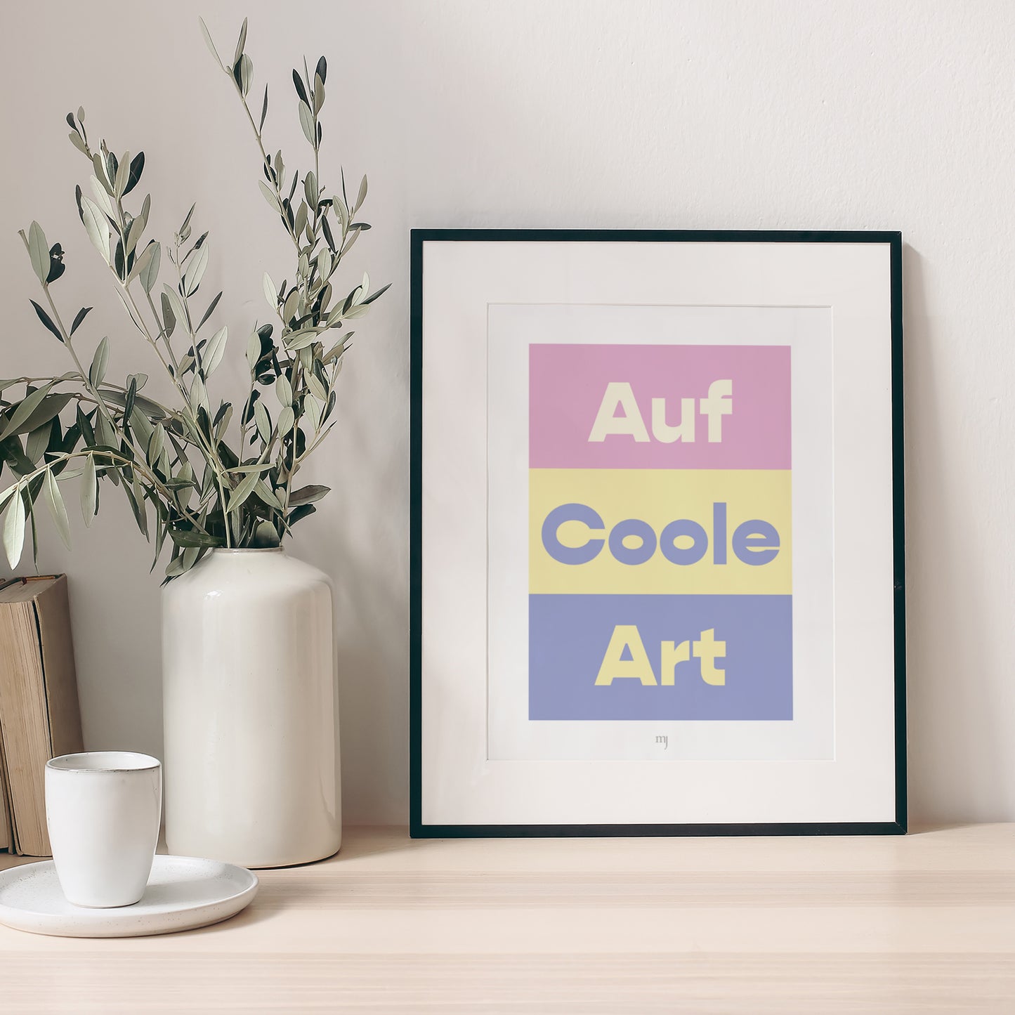 Poster Objekte Porträt A la cool II foto N° 1