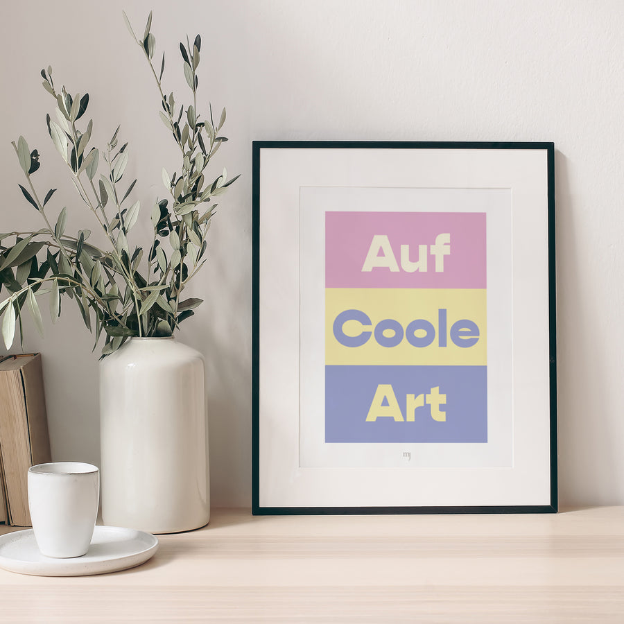Poster Objekte Porträt A la cool II foto