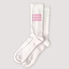 Damensocken Weiße Die rosa Liebe foto N° 1