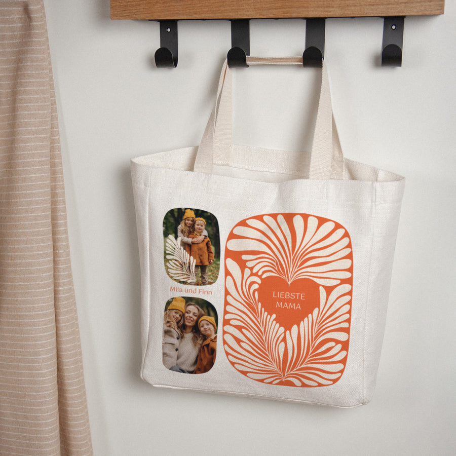 Tote bag Objekte Tragehenkel Bernsteinlaub foto