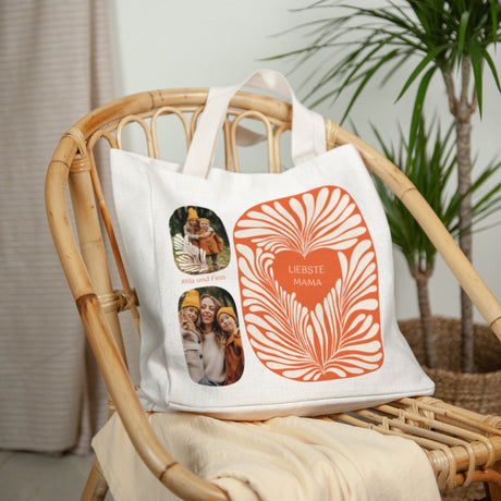 Tote bag Objekte Tragehenkel Bernsteinlaub