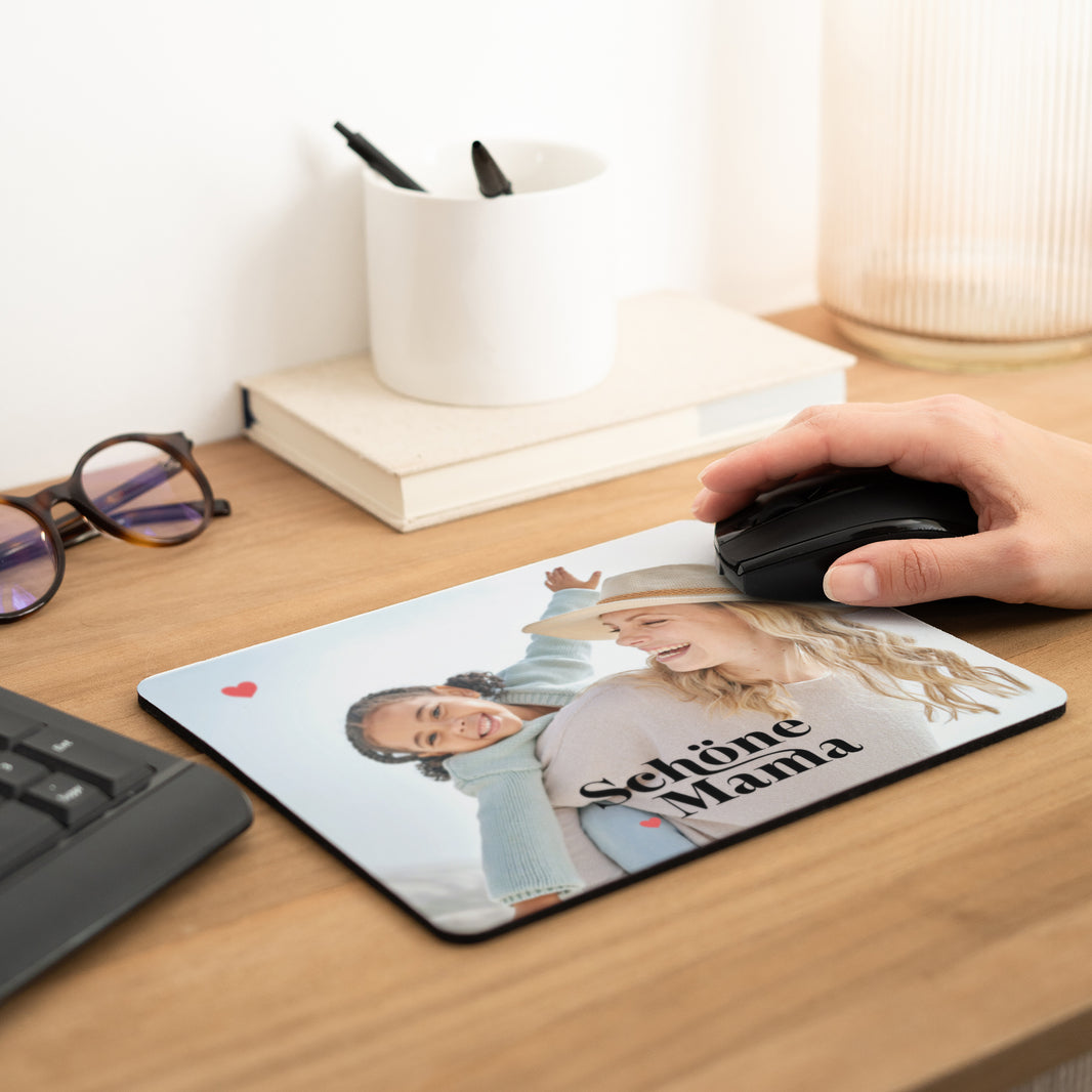 Mousepad Objekte Rechteck Schöne Mama foto N° 2