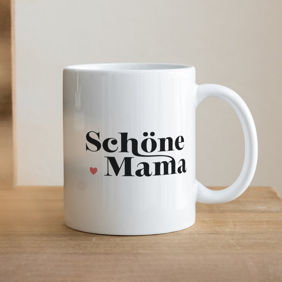 Tasse Objekte Weiß Schöne Mama foto