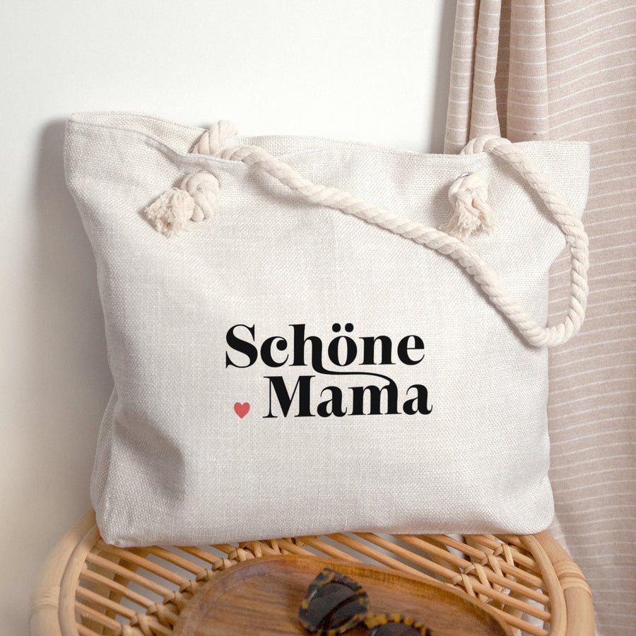 Einkaufstasche Objekte Einkaufstasche Schöne Mama foto