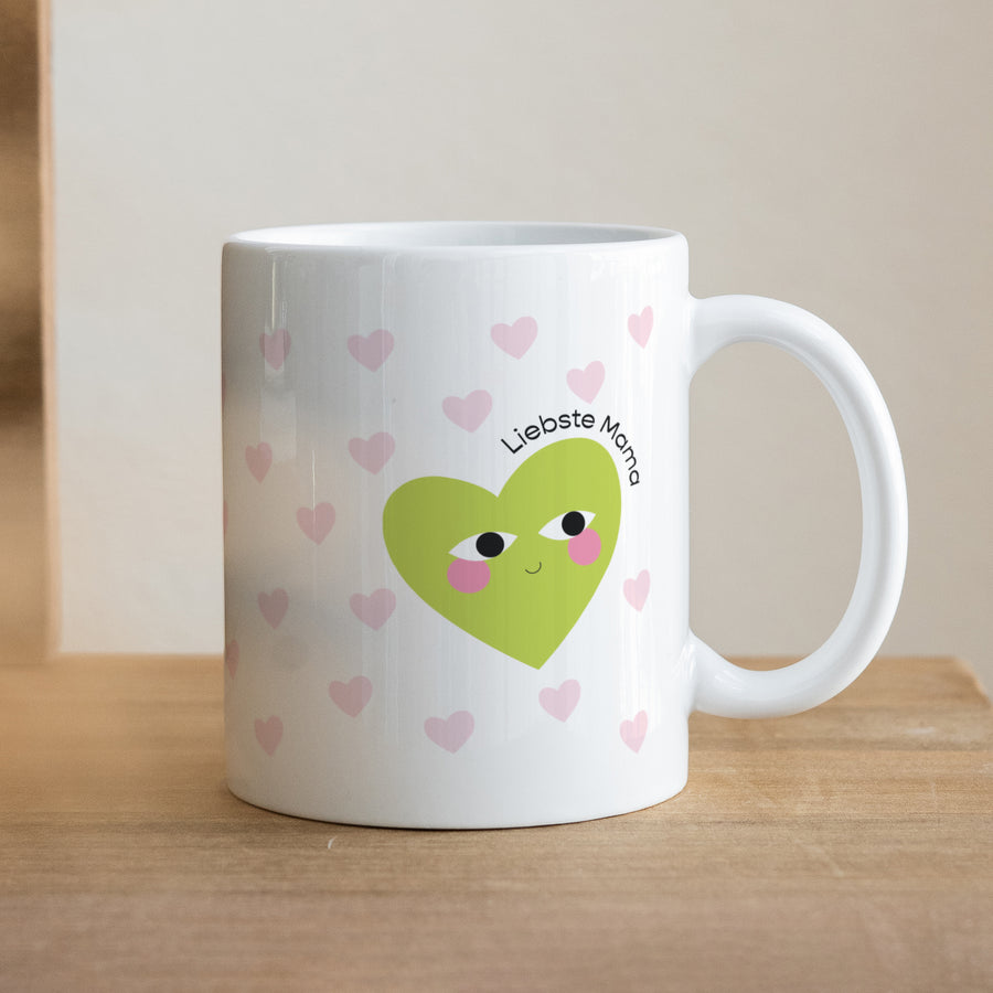 Tasse Objekte Weiß Mama der Liebe IV foto