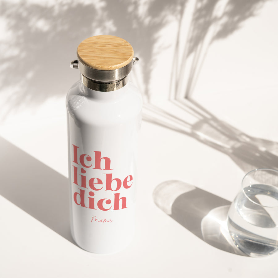 Trinkflasche Objekte 75 cl Ich liebe dich, Mama. foto