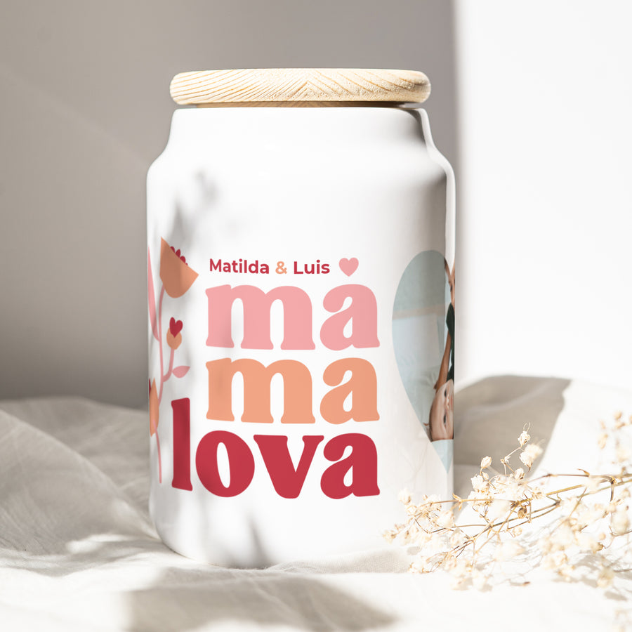 Keramiktopf Objekte 65 cl Mama Lova II foto