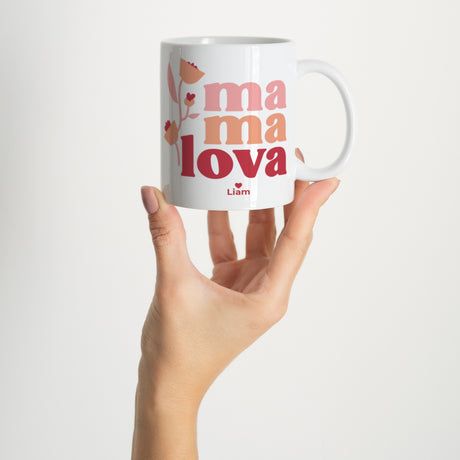 Tasse Objekte Weiß Mama Lova II