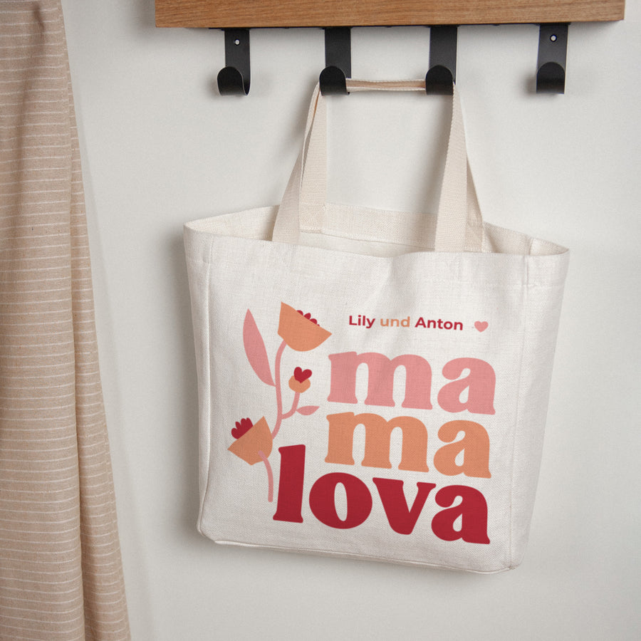 Tote bag Objekte Tragehenkel Mama Lova II foto