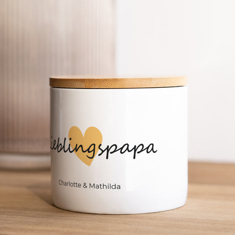 Keramiktopf Objekte 48 cl Papa der Liebe III