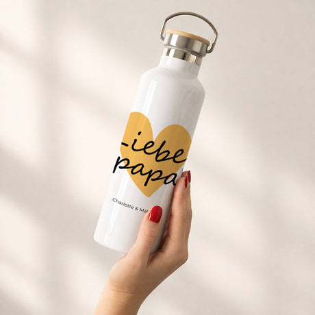 Trinkflasche Objekte 75 cl Papa der Liebe III