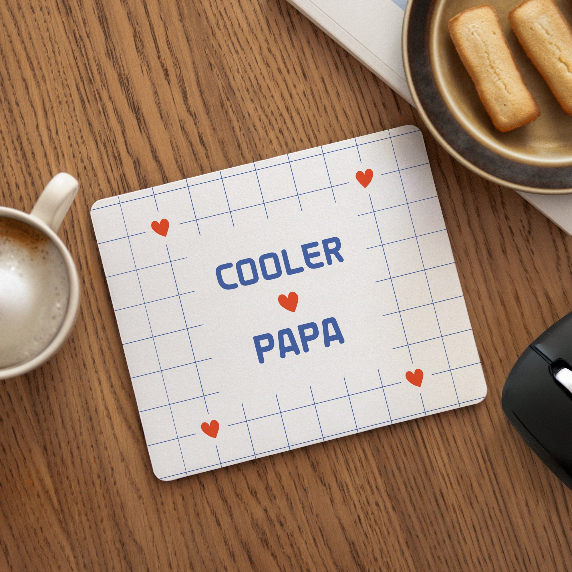 Mousepad Objekte Rechteck Cooler Papa foto N° 1