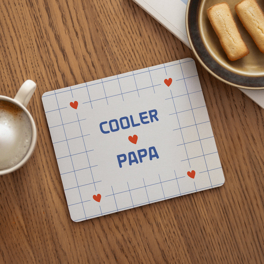 Mousepad Objekte Rechteck Cooler Papa foto
