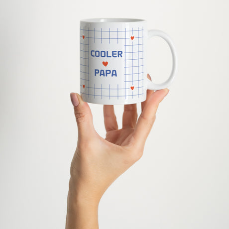 Tasse Objekte Weiß Cooler Papa
