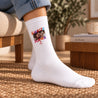 Damensocken Weiße Mama der Liebe III foto N° 2