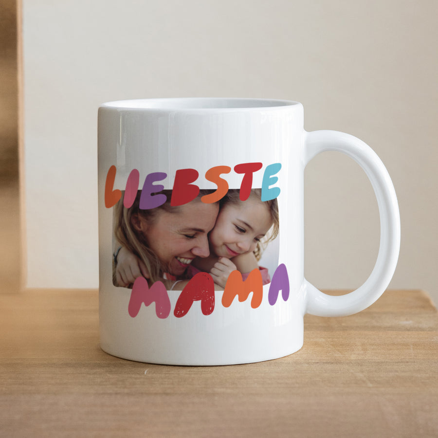 Tasse Objekte Weiß Mama der Liebe III foto