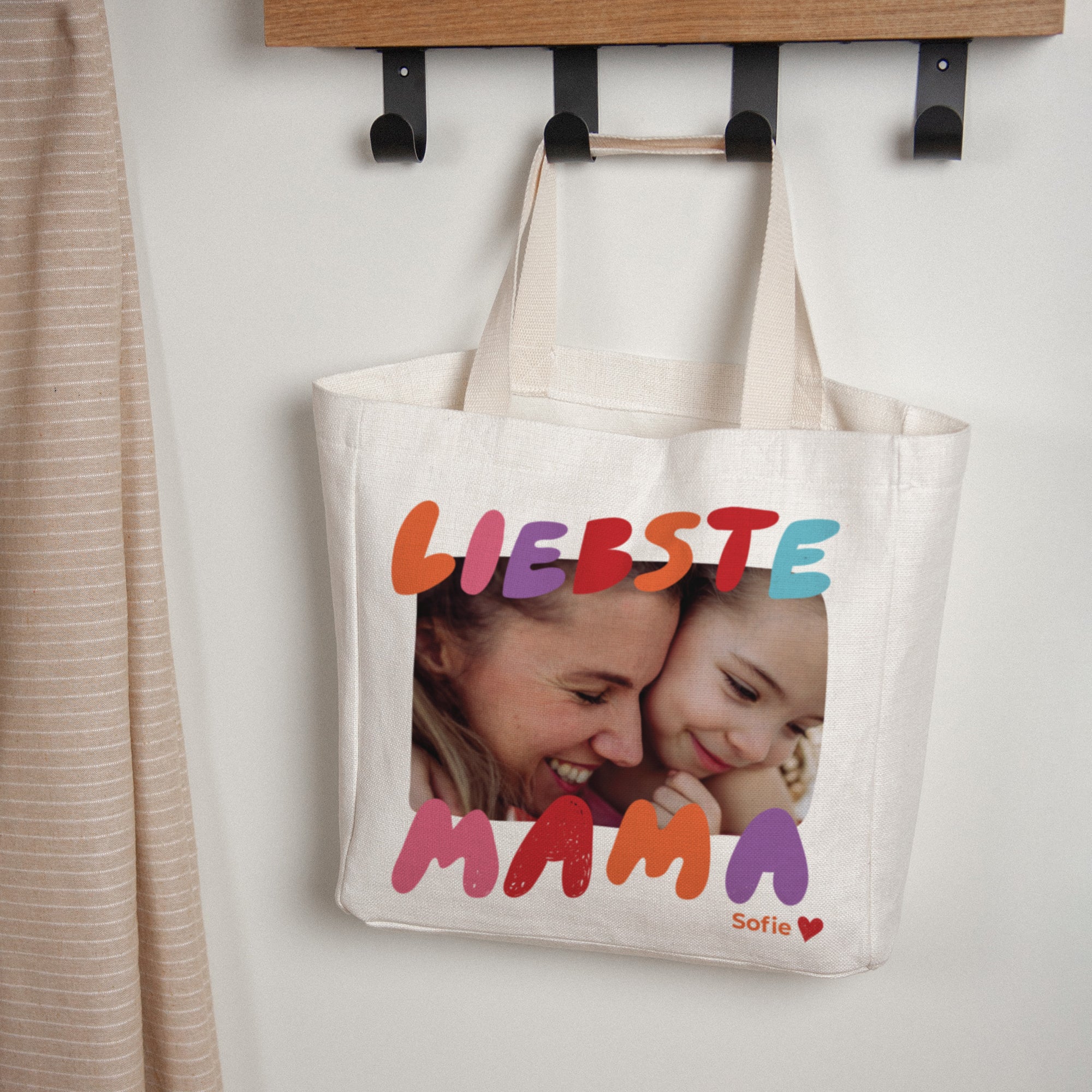 Tote bag Objekte Tragehenkel Mama der Liebe III foto N° 1