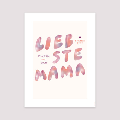 Poster Objekte Porträt Mutter Sonnenaufgang