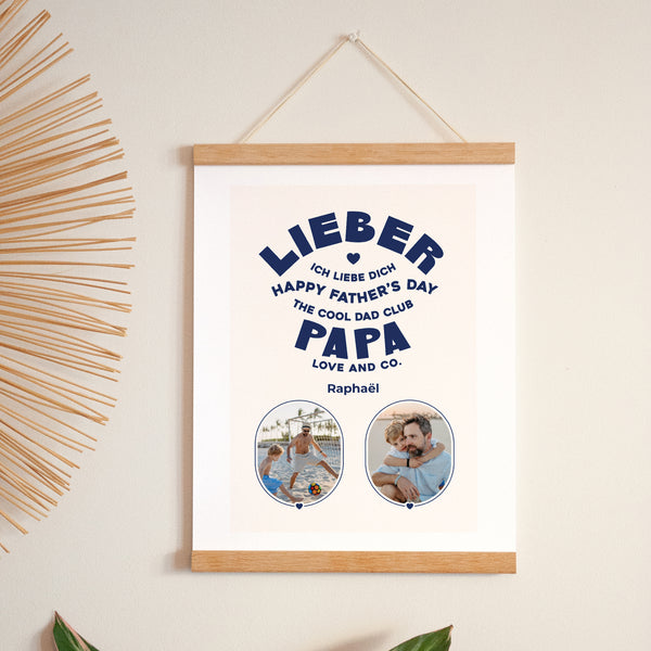 Poster Objekte Porträt Liebesheld foto