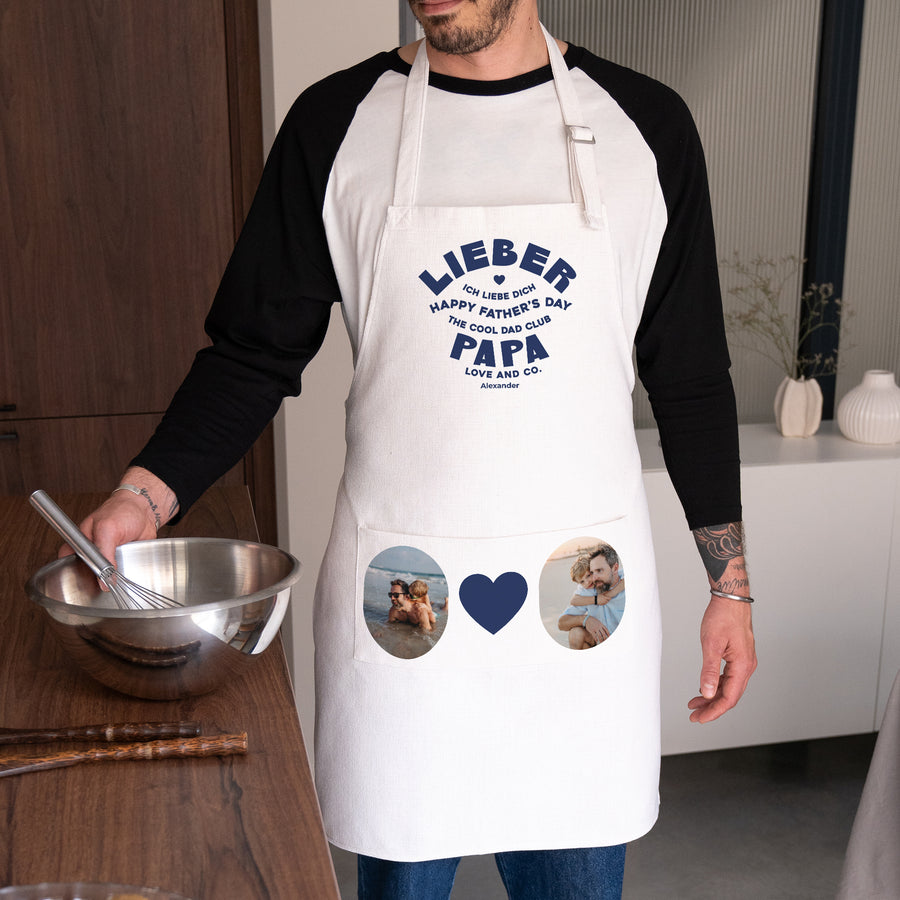 Schürze Objekte Natürliches Beige Liebesheld foto
