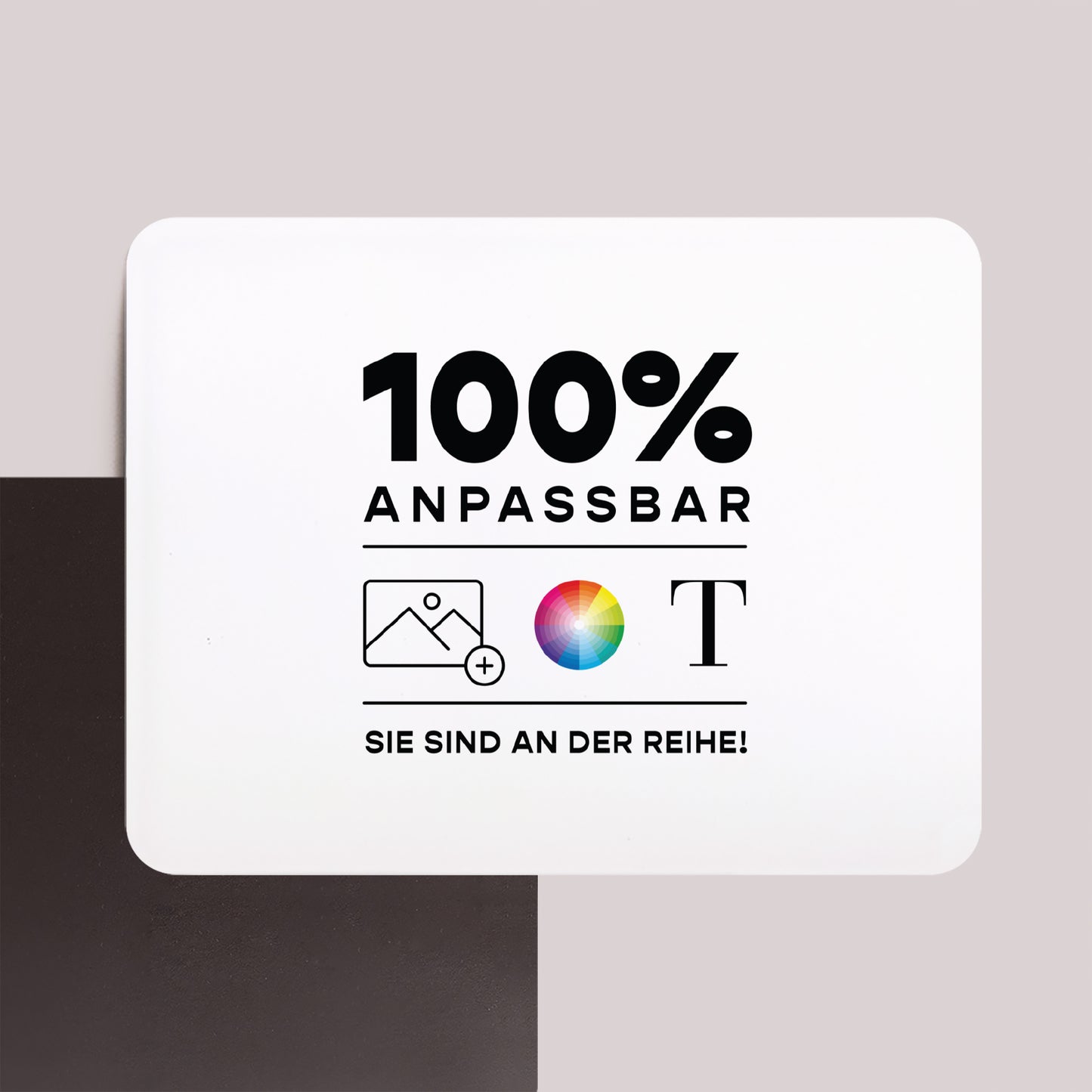 Geburtskarte Set von 8, magnetisch, Landschaft, rechteckige abgerundete Ecken Mach es selbst V foto N° 1