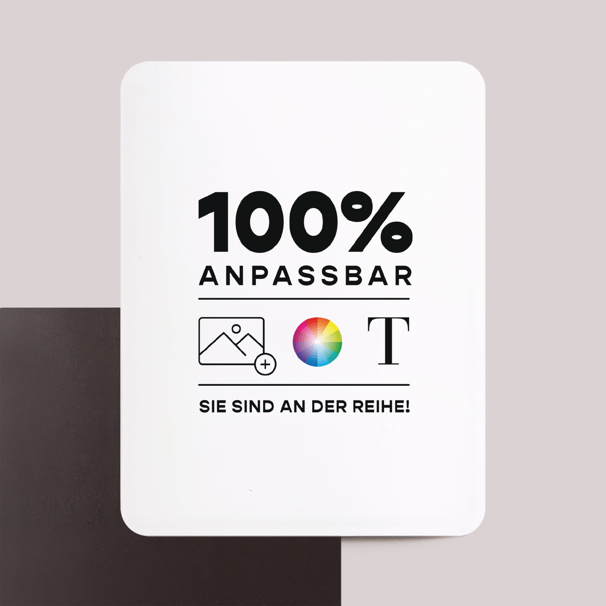 Geburtskarten Set von 8, magnetisch, rechteckig mit abgerundeten Ecken Mach es selbst V foto
