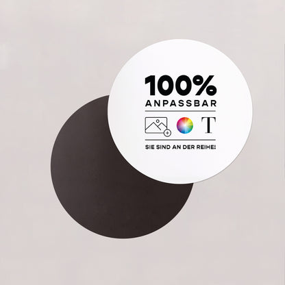 Geburtskarte Set von 8, magnetisch, rund, Ø 10 cm Mach es selbst V foto N° 2