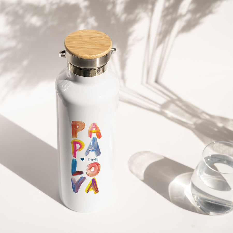 Trinkflasche Objekte 75 cl PAPA LOVA COLORS -> PAPA LOVA FARBEN foto
