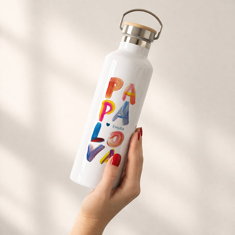 Trinkflasche Objekte 75 cl PAPA LOVA COLORS -> PAPA LOVA FARBEN
