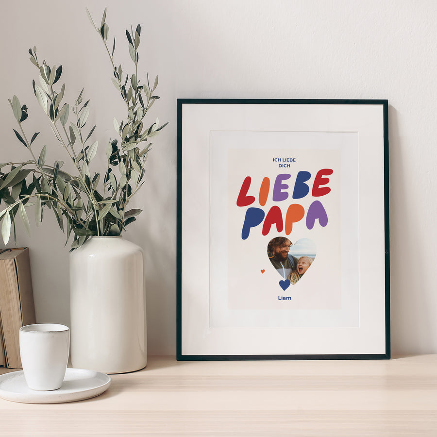 Poster Objekte Porträt Liebes Farben foto