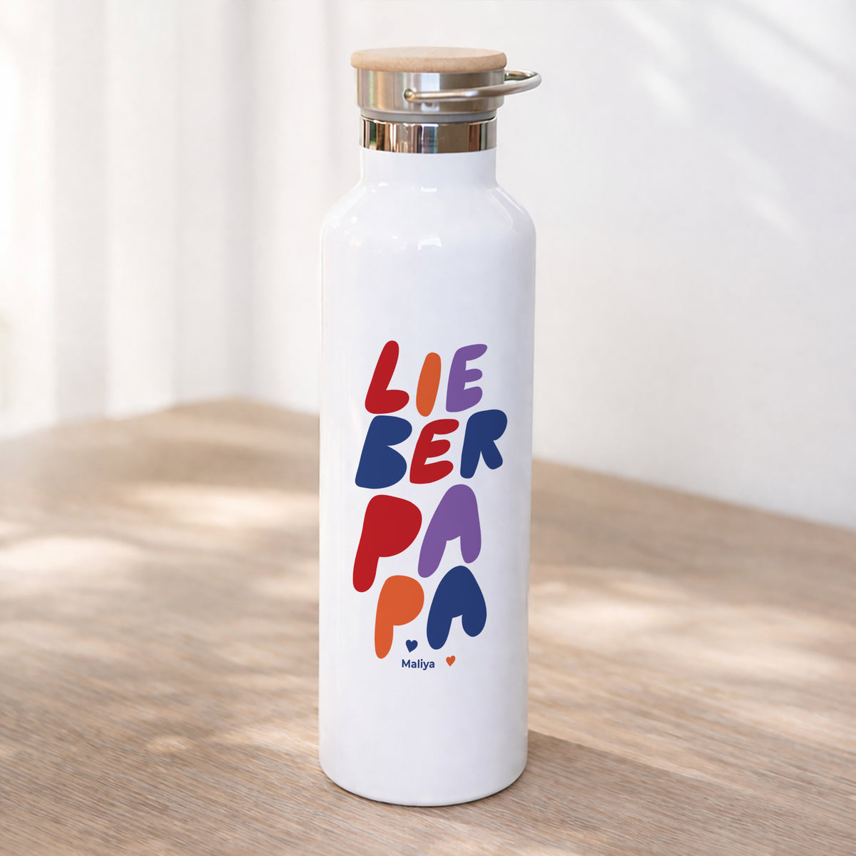 Trinkflasche Objekte 75 cl Liebes Farben foto