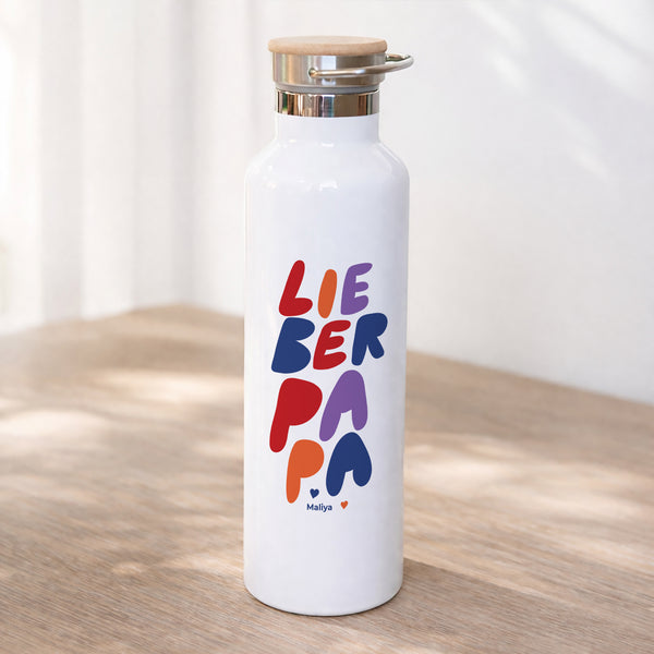 Trinkflasche Objekte 75 cl Liebes Farben foto