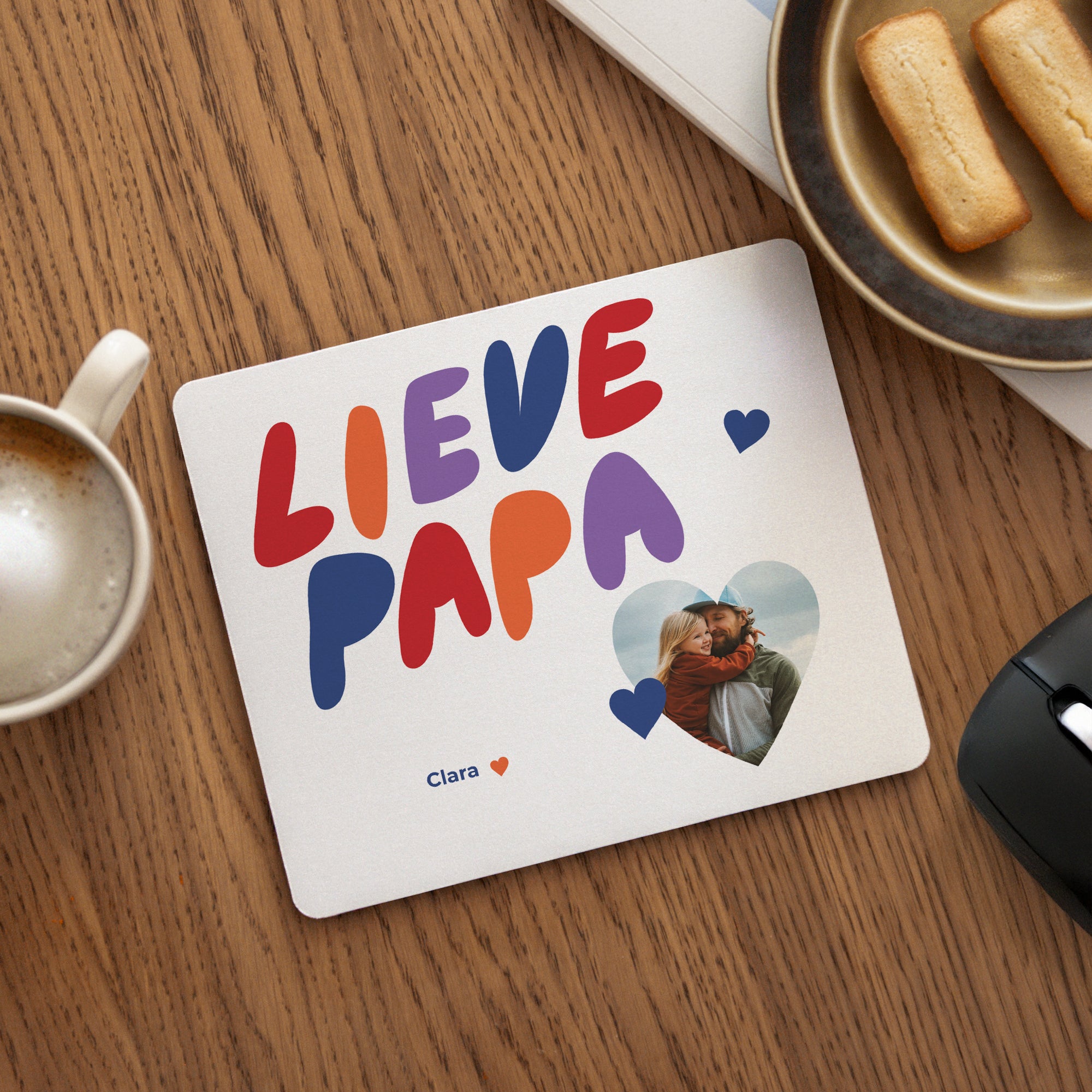 Mousepad Objekte Rechteck Liebes Farben foto N° 1