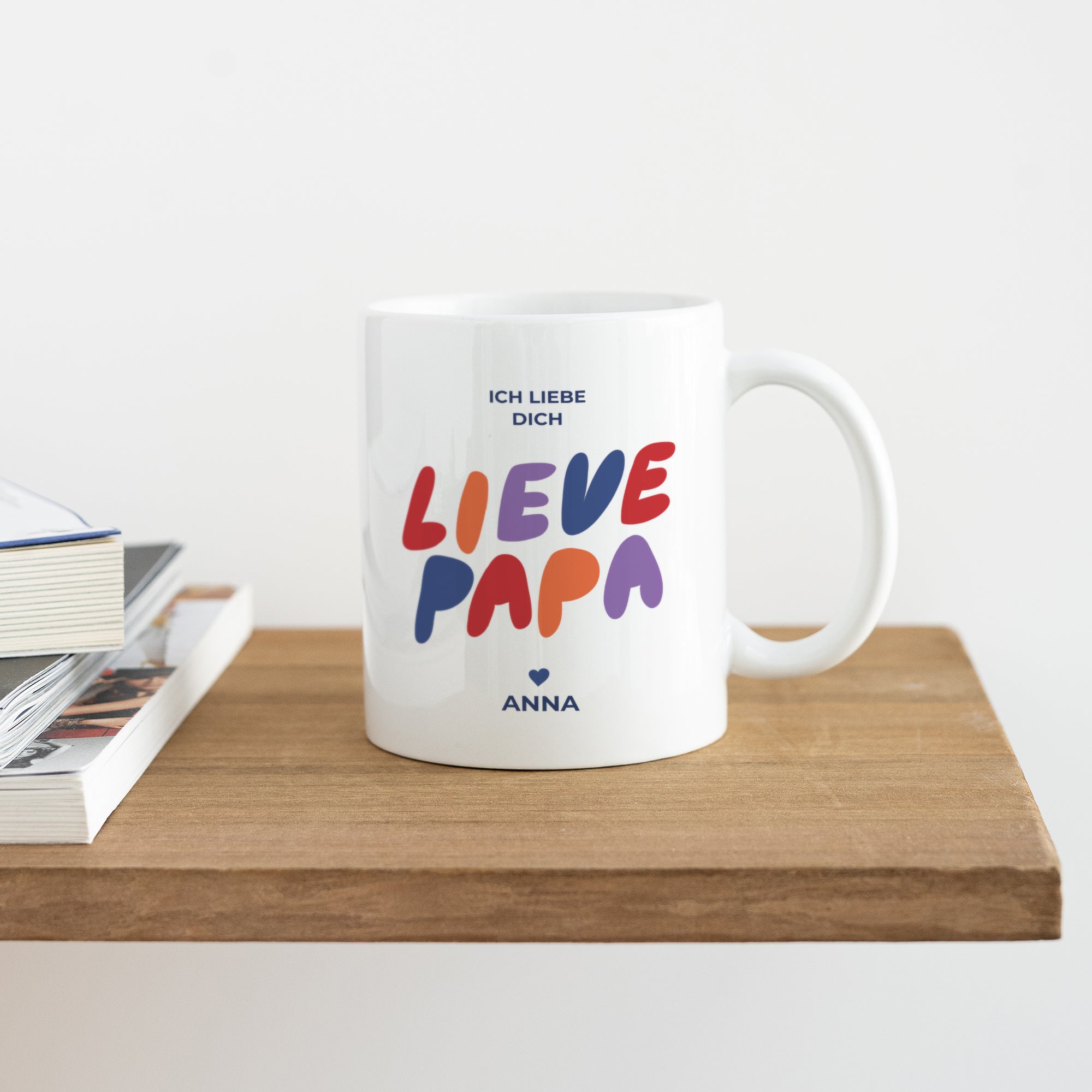 Tasse Objekte Weiß Liebes Farben foto N° 4